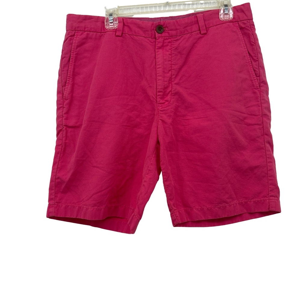 Vineyard Vines Hot Pink Flat Front Shorts